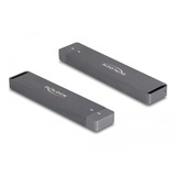 DeLOCK 42021, Disk enclosure grigio