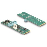 DeLOCK Convertitore M.2 Key B+M connettore > 2 x USB 5 Gbps Tipo-A, Estensione dell'interfaccia 