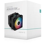 DeepCool AG620 BK ARGB, raffreddamento CPU  Nero