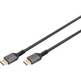 Digitus Cavo di collegamento DisplayPort 1.4 Premium, UHD 8K Nero/grigio