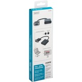 Digitus Convertitore VGA - HDMI, Adattatore Nero, 0,15 m, VGA (D-Sub), 1920 x 1080 Pixel, Nero, Cina, 50 g