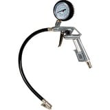 EINHELL 4137000 manometro per pneumatico 0 - 8 bar Barometro analogico, Misuratore di pressione gomme  Nero, Barometro analogico, 0 - 8 bar, Barra, Nero, Argento, Analogico, 300 g