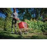 EINHELL Carro spargitore a batteria Power X-Change GE-SR 18/22 Li-Solo, 18 Volt, Spalmatore di graniglia rosso/Nero