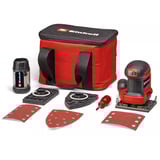 EINHELL Levigatrice orbitale a batteria Power X-Change TE-OS 18/113 3X Li-Solo, 18 Volt rosso/Nero