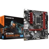GIGABYTE B760M GAMING DDR4 Scheda Madre - Supporta CPU Intel Core di 14a Generazione, VRM Digitale a 6+2+1 Fasi, fino a 5333MHz DDR4 (OC), 2xPCIe 4.0 M.2, LAN 2.5GbE, USB 3.2 Gen1 VRM Digitale a 6+2+1 Fasi, fino a 5333MHz DDR4 (OC), 2xPCIe 4.0 M.2, LAN 2.5GbE, USB 3.2 Gen1, Intel, LGA 1700, Intel® Celeron®, Intel® Core™ i3, Intel® Core™ i5, Intel® Core™ i7, Intel® Core™ i9,..., LGA 1700, 64 GB, DDR4-SDRAM
