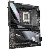 GIGABYTE Z790 AORUS PRO X WIFI7 Scheda madre - Supporta CPU Intel Core di 14a generazione, VRM a 18+1+2 fasi, fino a 8266MHz DDR5 (OC), 1xPCIe 5.0 + 4xPCIe 4.0 M.2, Wi-Fi 7, LAN 5GbE, USB 3.2 Gen 2 Nero, VRM a 18+1+2 fasi, fino a 8266MHz DDR5 (OC), 1xPCIe 5.0 + 4xPCIe 4.0 M.2, Wi-Fi 7, LAN 5GbE, USB 3.2 Gen 2, Intel, LGA 1700, Intel® Celeron®, Intel® Core™ i3, Intel® Core™ i5, Intel® Core™ i7, Intel® Core™ i9,..., LGA 1700, 192 GB, DDR5-SDRAM