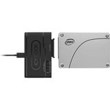 Icy Dock MB104U-1SMB, Docking station Nero