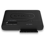 Icy Dock MB104U-1SMB, Docking station Nero