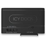 Icy Dock MB104U-1SMB, Docking station Nero