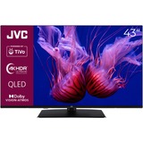 JVC LT-43VUQ3455 TV 109,2 cm (43") 4K Ultra HD Smart TV Wi-Fi Nero, QLED TV Nero, 109,2 cm (43"), 3840 x 2160 Pixel, QLED, Smart TV, Wi-Fi, Nero