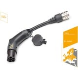 Juice Technology Adattatore di sicurezza JUICE CONNECTOR, spina di ricarica tipo 2 Nero