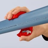 KNIPEX 902210 BK, Tagliatubi rosso/Blu
