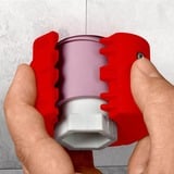 KNIPEX BiX, tagliatubi per tubi in plastica e manicotti di tenuta rosso/Blu