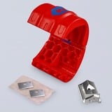 KNIPEX BiX, tagliatubi per tubi in plastica e manicotti di tenuta rosso/Blu