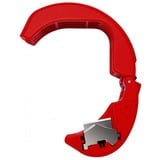 KNIPEX BiX, tagliatubi per tubi in plastica e manicotti di tenuta rosso/Blu