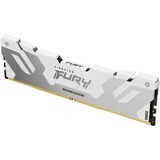 Kingston FURY FURY 32GB 6400MT/s DDR5 CL32 DIMM (Kit da 2) Renegade White XMP, Memoria bianco, 32 GB, 2 x 16 GB, DDR5, 288-pin DIMM