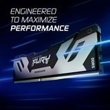 Kingston FURY FURY 32GB 6400MT/s DDR5 CL32 DIMM (Kit da 2) Renegade White XMP, Memoria bianco, 32 GB, 2 x 16 GB, DDR5, 288-pin DIMM