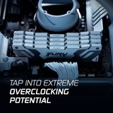 Kingston FURY FURY 32GB 6400MT/s DDR5 CL32 DIMM (Kit da 2) Renegade White XMP, Memoria bianco, 32 GB, 2 x 16 GB, DDR5, 288-pin DIMM