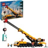 LEGO City Gru da cantiere mobile gialla, Giochi di costruzione Set da costruzione, 9 anno/i, Plastica, 1116 pz, 2,08 kg
