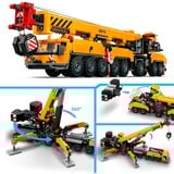 LEGO City Gru da cantiere mobile gialla, Giochi di costruzione Set da costruzione, 9 anno/i, Plastica, 1116 pz, 2,08 kg