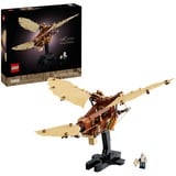 LEGO ICONS Macchina volante di Leonardo da Vinci, Giochi di costruzione Set da costruzione, 18 anno/i, Plastica, 493 pz, 578 g