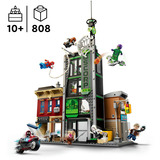 LEGO ǀ Marvel 76324 Spider-Man Contro Oscorp, Moto Giocattolo e 8 Minifigure, Regalo da Collezione per Bambini e Bambine 10+, Giochi di costruzione Moto Giocattolo e 8 Minifigure, Regalo da Collezione per Bambini e Bambine 10+, Set da costruzione, 10 anno/i, Plastica, 808 pz, 1,55 kg