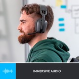 Logitech Zone Vibe 100, Headset Nero
