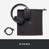 Logitech Zone Vibe 100, Headset Nero