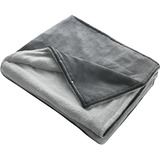 Medisana HB 677 Coperta elettrica 120 W Grigio Tessuto felpato grigio/Grigio chiaro, 1300 mm, 1600 mm, Tessuto felpato, Oeko-Tex 100