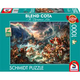 Schmidt Spiele Blend Cota: Il cammino attraverso il mare, Puzzle 