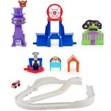 Spin Master Pista per macchinine Total City Rescue con veicolo di Marshall esclusivo da PAW PATROL IL FILM, Ippodromo PAW Patrol Pista per macchinine Total City Rescue con veicolo di Marshall esclusivo da IL FILM, Set di veicoli e piste, 3 anno/i, Multicolore