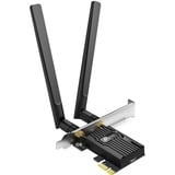 TP-Link Archer TX55E WLAN / Bluetooth 2402 Mbit/s, Adattatore Wi-Fi Wireless, PCI Express, WLAN / Bluetooth, Wi-Fi 6 (802.11ax), 2402 Mbit/s, Nero