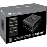 Thermaltake Toughpower PF1 alimentatore per computer 850 W 24-pin ATX ATX Nero Nero, 850 W, 100 - 240 V, 50/60 Hz, 10 A, 120 W, 650,4 W