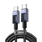 UGREEN 45068 cavo USB 2 m USB C 0,48 Gbit/s 240 W Nero, Grigio Nero/grigio, 2 m, USB C, USB C, 0,48 Gbit/s, Nero, Grigio