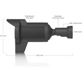 Ubiquiti AI LPR, Telecamera di sorveglianza Nero