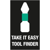 Wera 27 XL Universal 1, 05051028001, Set di bit Nero/Verde
