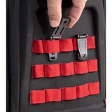 Wiha Zaino porta attrezzi electric Set, Set di strumenti Nero/Rosso