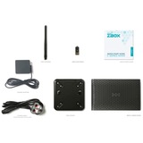 ZOTAC ZBOX-CI629NANO-BE, Barebone Nero/Bianco
