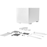 be quiet! Pure Base 501 LX White Midi Tower Bianco, Chassis Tower bianco, Midi Tower, PC, Bianco, ATX, micro ATX, Mini-ATX, Acrilonitrile butadiene stirene (ABS), Vetro, Acciaio, Multi