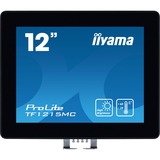 iiyama ProLite TF1215MC-B1 Monitor PC 30,7 cm (12.1") 1024 x 768 Pixel LCD Touch screen Nero Nero, 30,7 cm (12.1"), 1024 x 768 Pixel, LCD, 25 ms, Nero