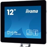 iiyama ProLite TF1215MC-B1 Monitor PC 30,7 cm (12.1") 1024 x 768 Pixel LCD Touch screen Nero, Monitor LED Nero, 30,7 cm (12.1"), 1024 x 768 Pixel, LCD, 25 ms, Nero