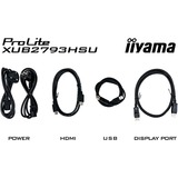 iiyama XUB2793QSU-B7, Monitor LED Nero (opaco)