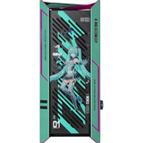 ALTERNATE Gaming-PC Hatsune Miku Edizione Speciale • RTX 5080 • AMD Ryzen™ 7 9800X3D • 64 GB RAM, PC Gaming turchese/Rosa