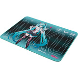 ASUS TUF Gaming P1 Hatsune Miku Edition Tappetino per mouse per gioco da computer Turchese, Gioco mouse pad multi colorata, Turchese, Immagine, Tessuto, Gomma, Barra appoggiaferro antiscivolo, Tappetino per mouse per gioco da computer