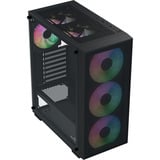 Aerocool B509A Flow-G-BK-v1, con alimentatore Aero 650, Chassis Tower Nero