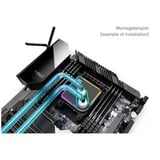 Alphacool Core 1 Aurora Black, raffreddamento CPU  Nero