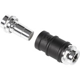 Alphacool ES Schnellverschluss BLH1A PushIn Set IG-IG, Connessione Nero (opaco)/cromo