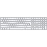 Apple Magic Keyboard con Touch ID e tastierino numerico argento/Bianco