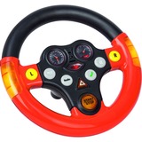 BIG Multi-Sound-Wheel Parti di giocattoli, Volante rosso/Nero, Nero, Rosso