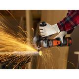 BLACK+DECKER BCG720N-XJ, Smerigliatrice angolare Nero/Orange